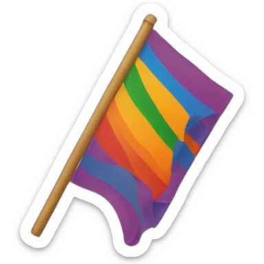 The Lesbian flag sticker