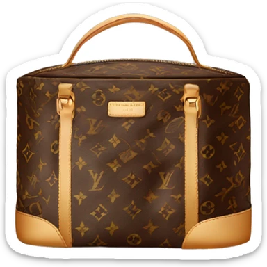 Louis Vuitton cosmetic bag   sticker