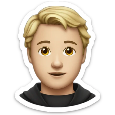 Young Martin Luther Age 24 sticker