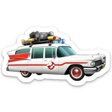 Ghostbusters car sticker