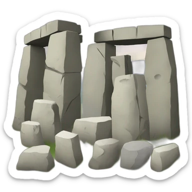 stonehenge sticker
