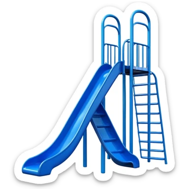 slide at the playground sticker