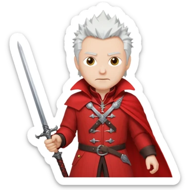 Dante devil may cry sticker