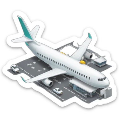 Airport Follow me car sticker