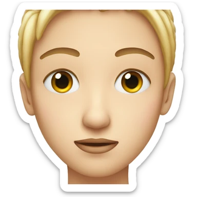 an eyelid stretched by a finger sticker