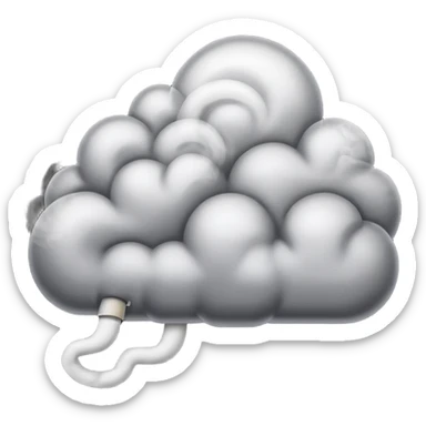 fight cloud sticker