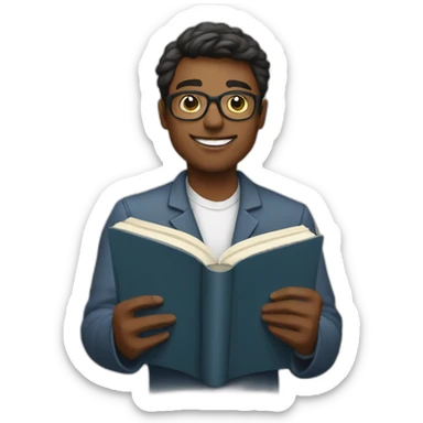 psychologist at the university with a book sticker