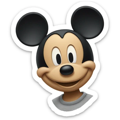 Mickey mouse sticker