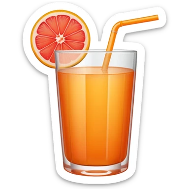 grape fruit juice sticker