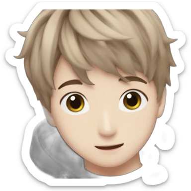 jeon jungkook from bts sticker