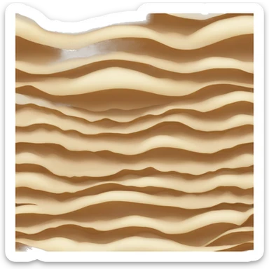 sandworm dune from sand all teeth no eyes sticker