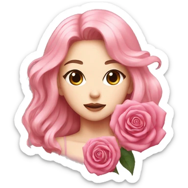 Rose blackpink sticker