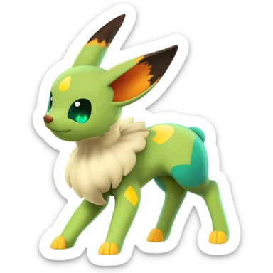 Leafeon sticker