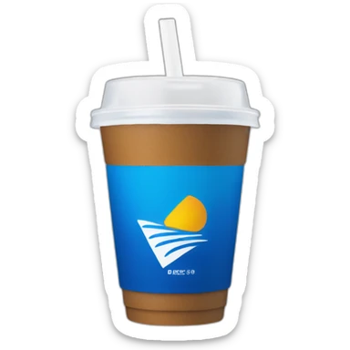 Dutch bros cup sticker