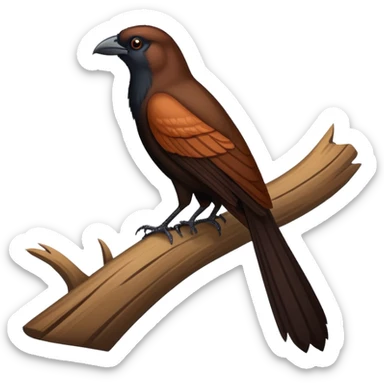 Greater Coucal sticker