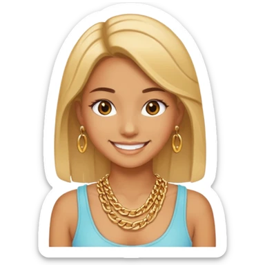 gangsta girly sticker