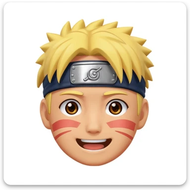 Hasme un emojin de naruto enamorado  sticker