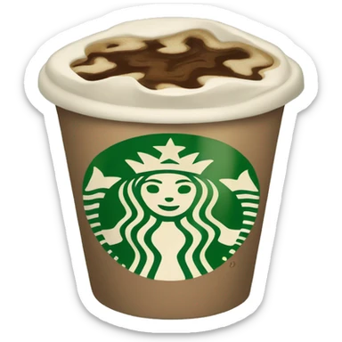 Starbucks coffe  sticker