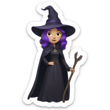 ilona big witch sticker