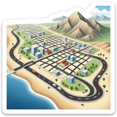 Карту San Andeas sticker