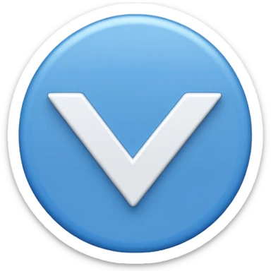 Verificación Azul lines del centro blancas Pero con emoji de verificación  sticker