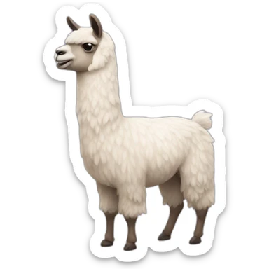 llama sticker