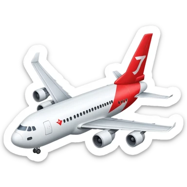un avions avec une fleche qui traverse avec ecris JJ airlines sticker