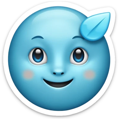 Bule tick cerenotor sticker