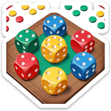 ludo game sticker