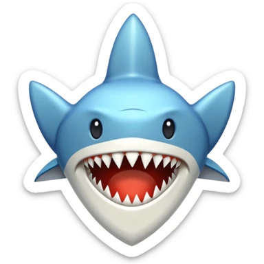 Shark Tooth, only tooth. sticker