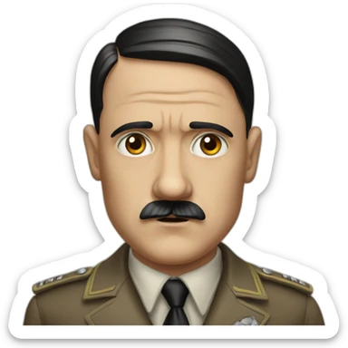 Hitler et sa sticker