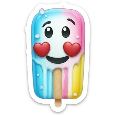 Freeze pops sticker