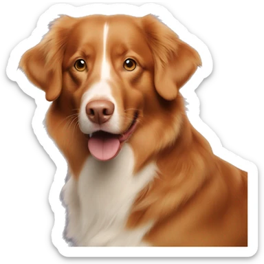 Nova Scotia duck tolling retriever  sticker