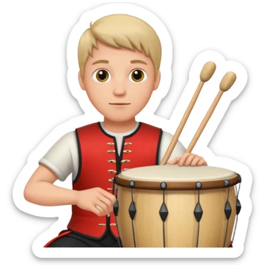 tom drum sticker