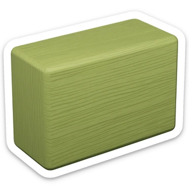 yoga block sticker