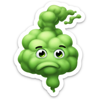 stinky fart sticker