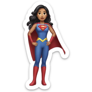 Superwoman, Lily Singh sticker