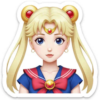 anime girl sailor moon sticker