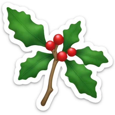 Mistletoe  sticker
