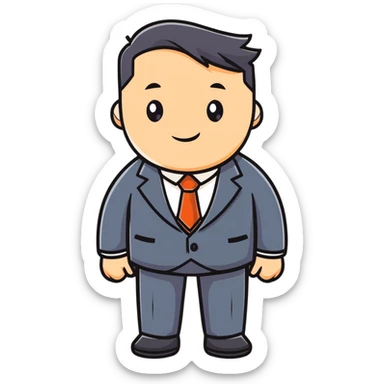 bank manager sticker