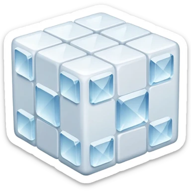 sugar cube sticker