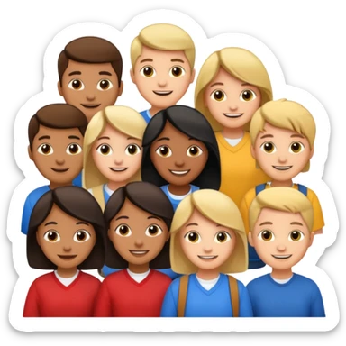 Social emotional learning in school  sticker