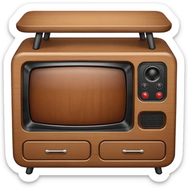Make a tv table emoji sticker