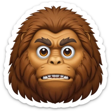 Bigfoot sticker