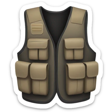 Bulletproof  Vest Jacket sticker