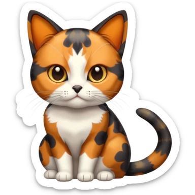 tortoiseshell cats sticker