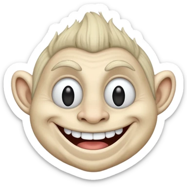 Troll face sticker