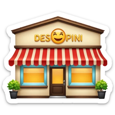 Je veux une devanture de restaurant alléchante.  sticker