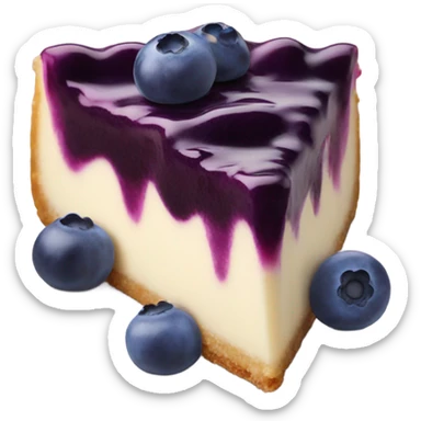 Blueberry Cheesecake  sticker