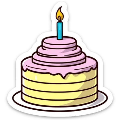 birthday cake shaped like a t-shirt with frosting sticker